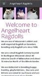 Mobile Screenshot of angelheartragdolls.com
